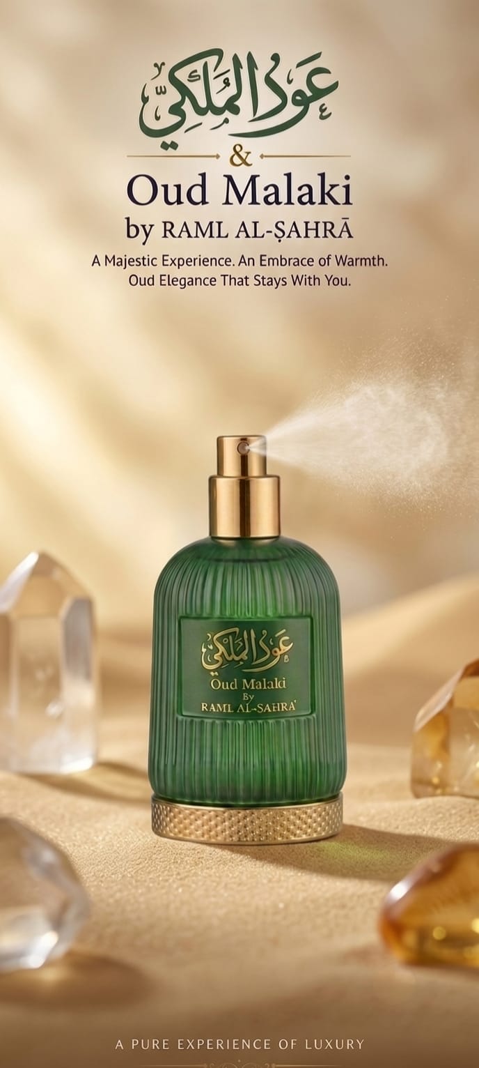 Oud Malaki Non-Alcoholic Perfume 50ml عود الملكي